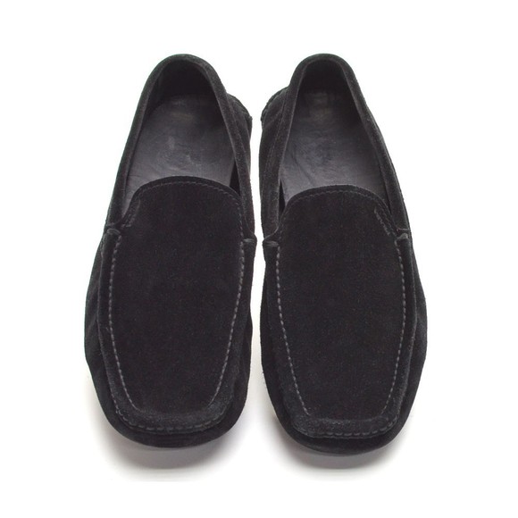 Men Prada 2605 Black Suede Driving Moccasin Loafer UK 8 - Picture 3 of 8